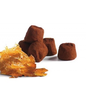 Kakaové lanýže Mathez Fantaisie se slaným karamelem 500 g 2