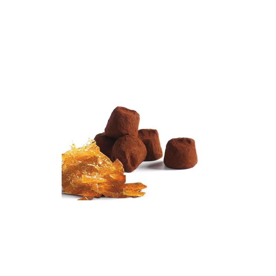 Mathez Fantaisie cocoa truffles with salted caramel 500 g