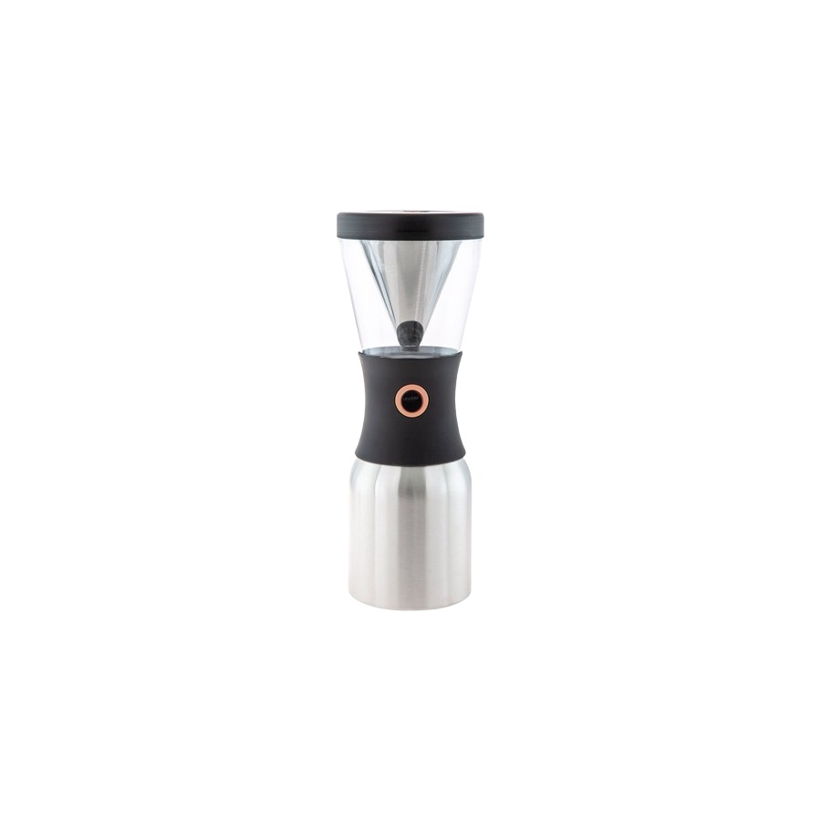 Asobu Cold Brewer - kávovar na ledovou i horkou kávu - stříbrný