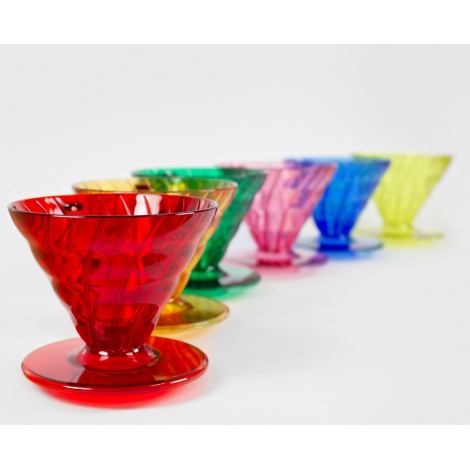 Hario Dripper V60 -02T Desert Red - plastový