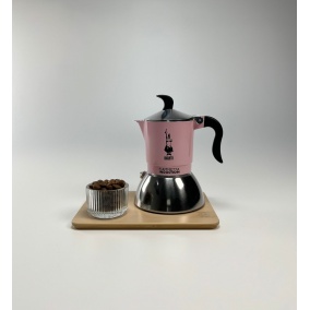 Bialetti Moka Induction Fiammetta -  2 šálky růžová NEW 2