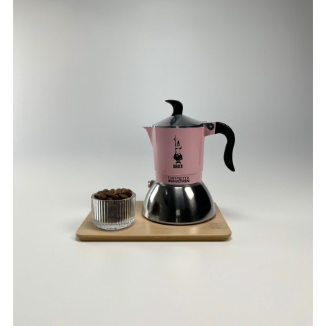 Bialetti Moka Induction Fiammetta -  2 šálky růžová NEW