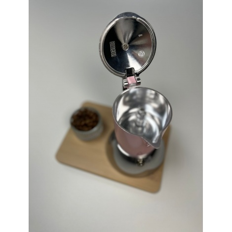 Bialetti Moka Induction Fiammetta - 2 cups pink NEW