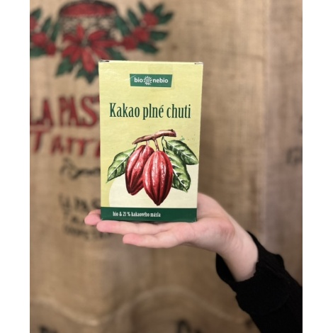 Organic cocoa full of flavour 150 g