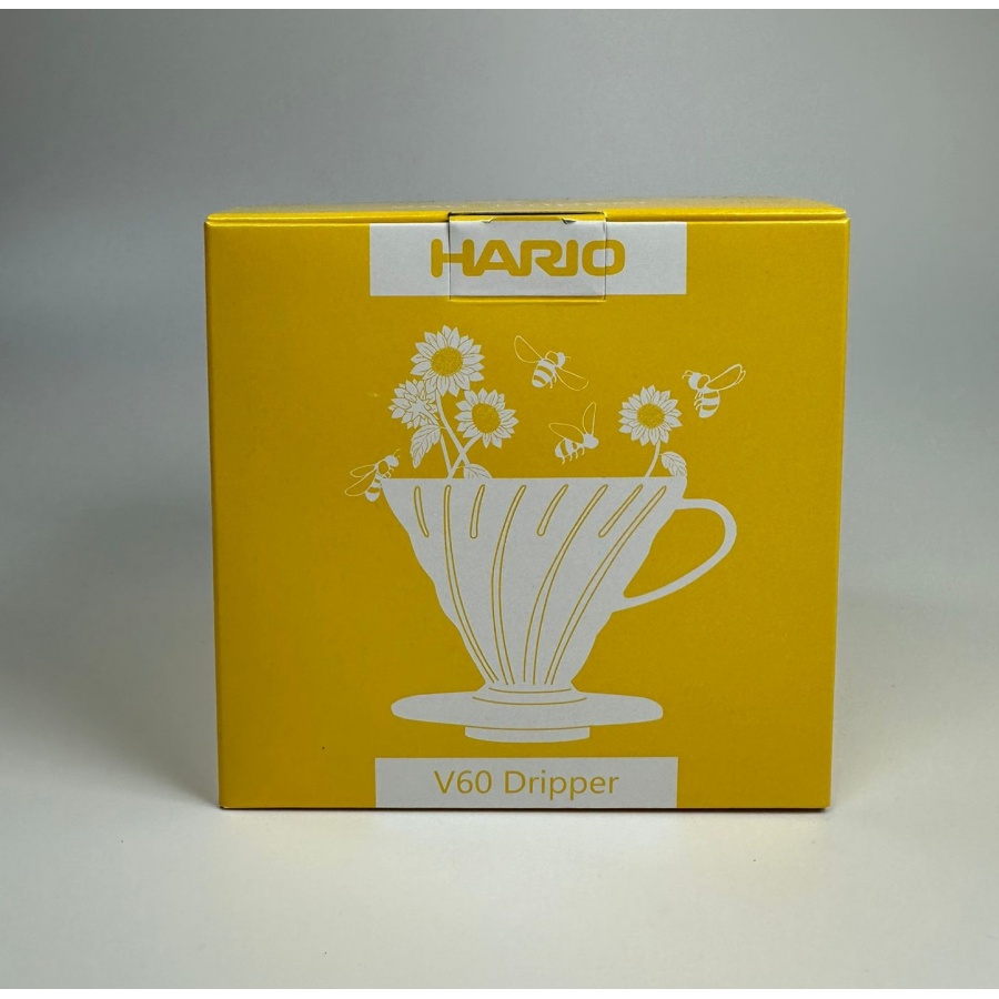 Hario Dripper V60 -02T Sunflower Yellow - plastový