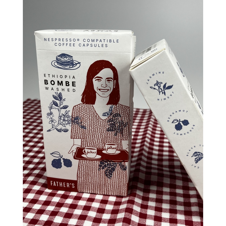 Father's Coffee Kapsle – Etiopie Bombe Washed