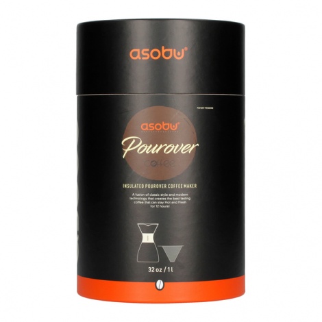 Asobu Pour Over 1L - černý