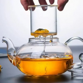 Teapot Kaffia 600ml glass 2