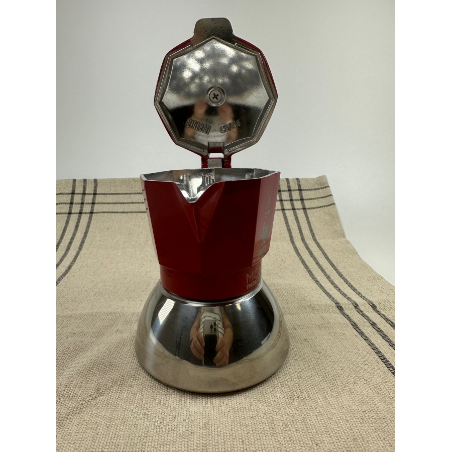 Bialetti Moka Induction 2 šálky - POUŽITÁ / SLEVA
