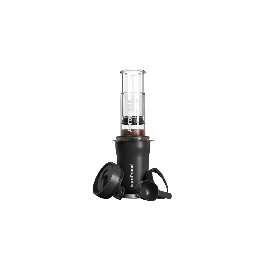 Aeropress GO Plus Travel System - černý