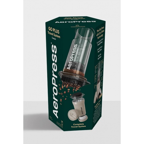 Aeropress GO Plus Travel System - cream