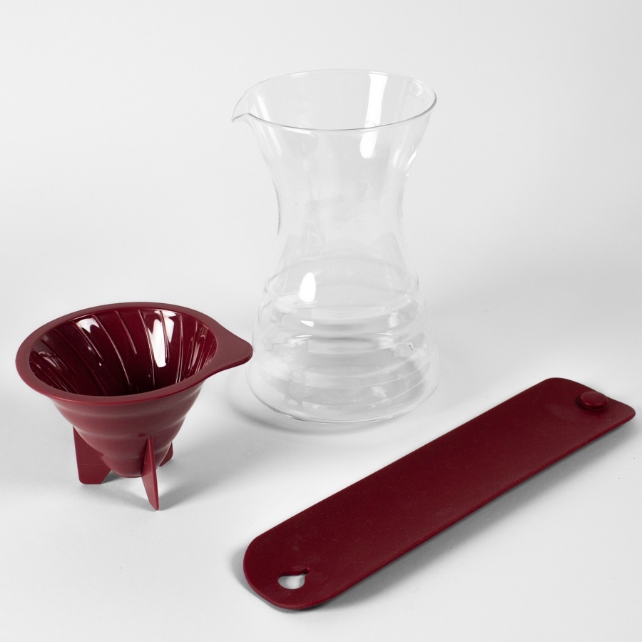 Hario V60 Drip Decanter (VDD-02MIX-RED)