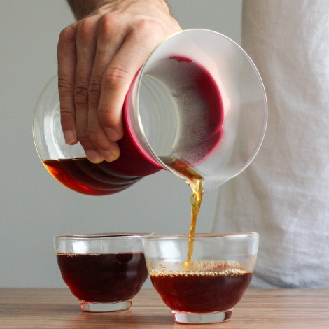 Hario V60 Drip Decanter (VDD-02MIX-RED)