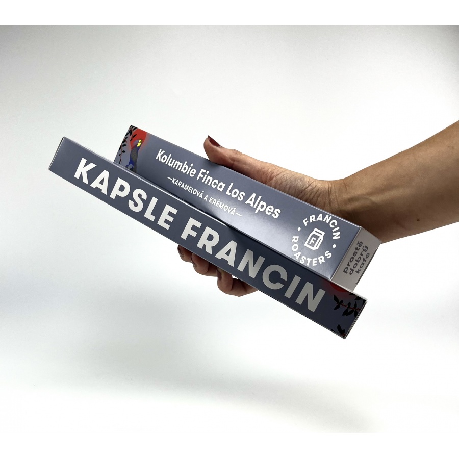 Kafe Francin ESPRESSO KAPSLE KOLUMBIE Finca Los Alpes