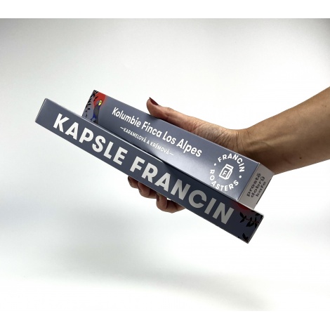 Kafe Francin ESPRESSO KAPSLE KOLUMBIE Finca Los Alpes