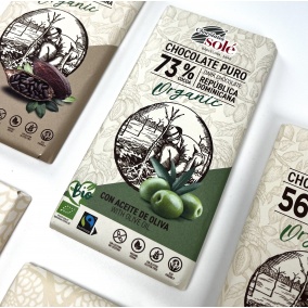 Chocolates Solé - 73% bio čokoláda s olivovým olejem 2