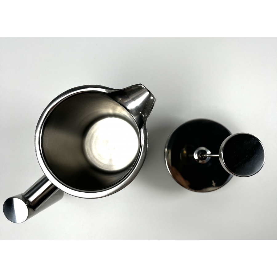 Nerezový frenchpress 600ml Kaffia - Silver