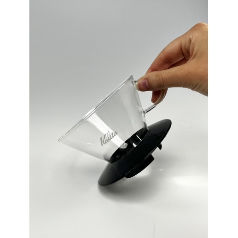Dripper Kalita Wave 185 Black- glass