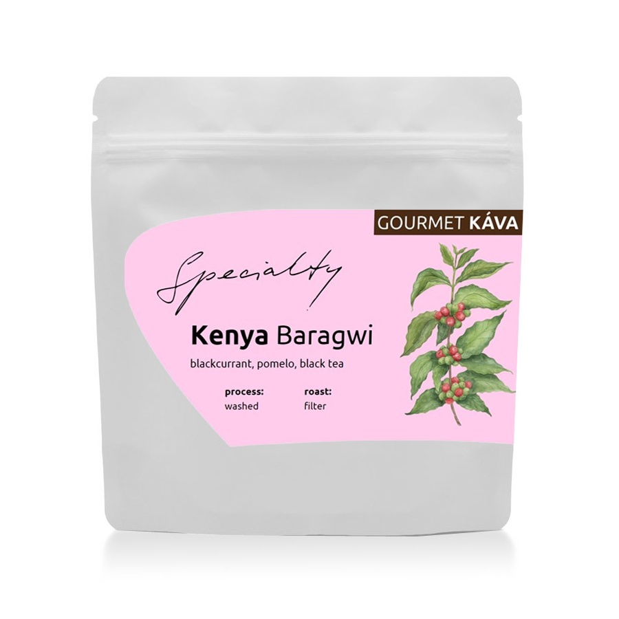 GourmetCoffee Specialty Kenya Baragwi - Guama AA 250g