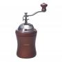 Wooden hand coffee grinder Hario Mill Dome (CM-118C) with ceramic grinding mechanism and adjustable grinding coarseness, which thanks to its body fits perfectly in your hand!