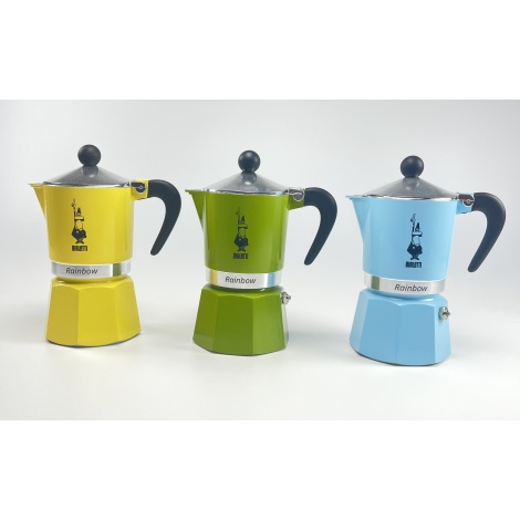 Bialetti Rainbow 3 žlutá moka konvice