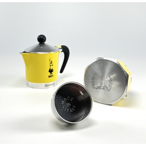 Bialetti Rainbow 3 žlutá moka konvice