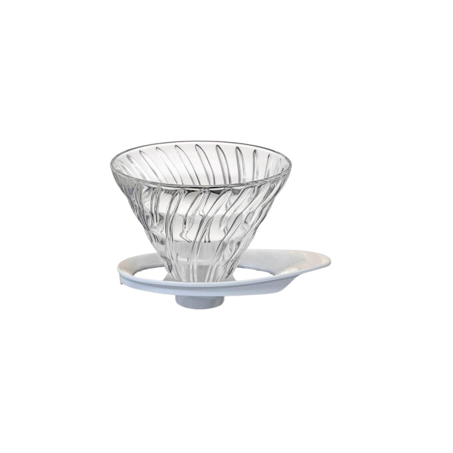 Hario Dripper V60-02 skleněný - bílý (VDGR-02W)
