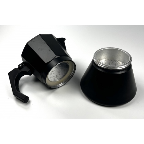 Moka konvice Kaffia Black 6 šálků - POUŽITÁ/SLEVA