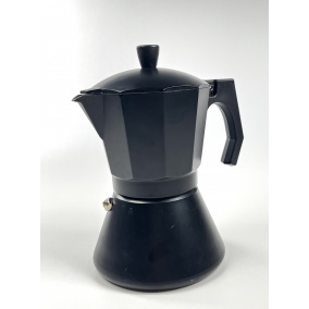 Kaffia Black Moka Pot 6 cups - USED / DISCOUNT 2