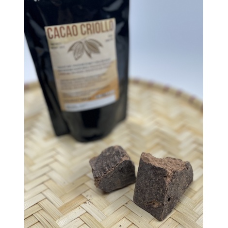 Ceremonial cocoa Criollo pieces 200g