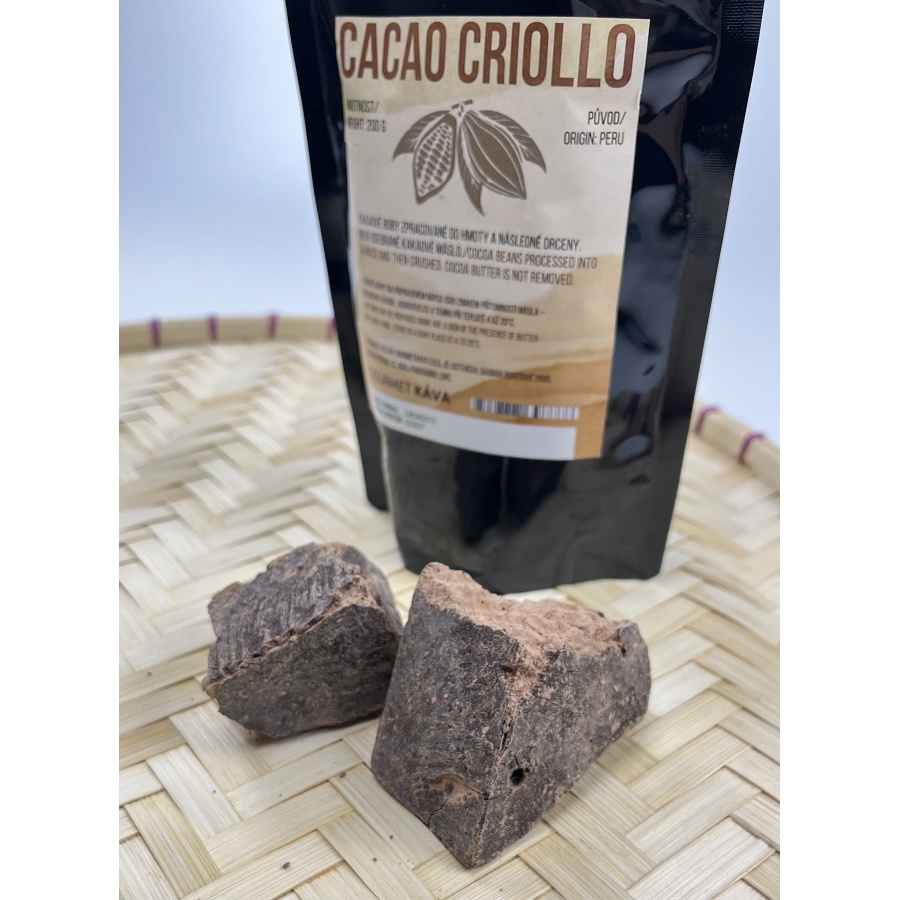Ceremoniální kakao Criollo kousky 200g