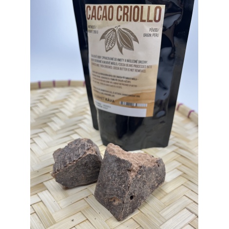 Ceremoniální kakao Criollo kousky 200g