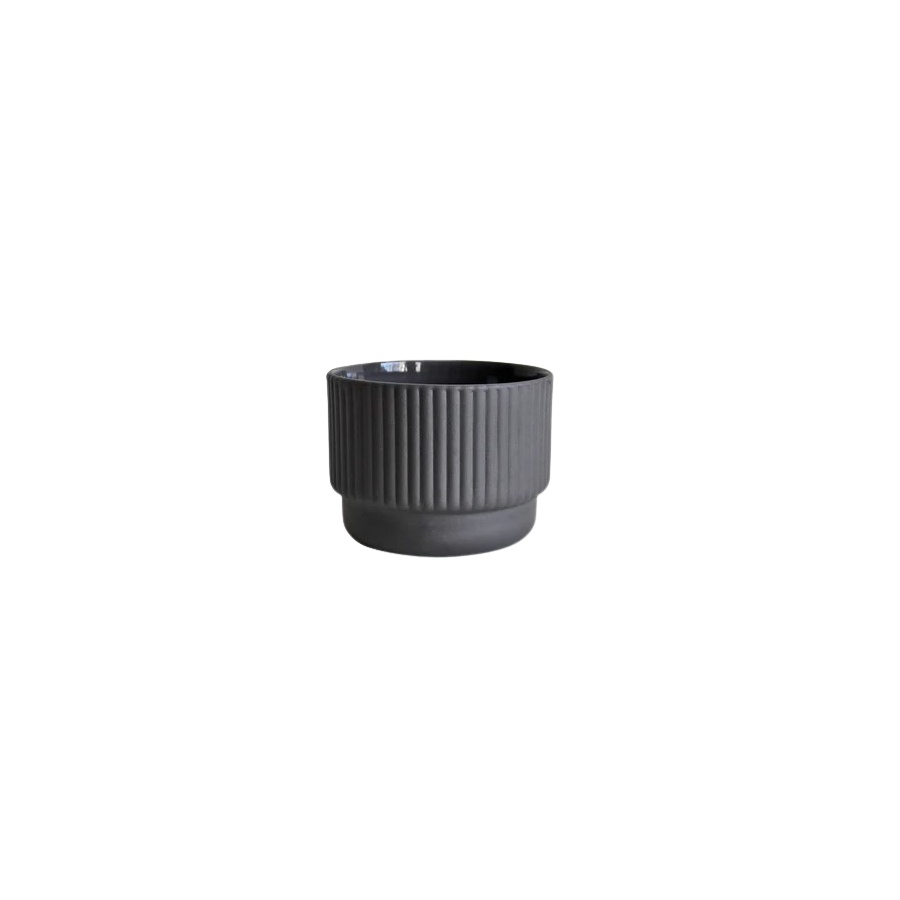 Kaffia Style Cappuccino Cup 230 ml - dark grey