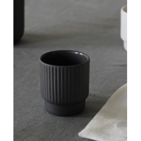 Šálek Kaffia Style Espresso 80 ml - tmavě šedá 2