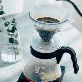 Hario V60 Pour Over Craft - Black (VCND-02B-EX) 2