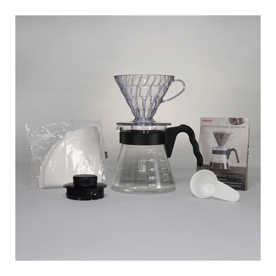 Hario V60 Pour Over Craft - Black (VCND-02B-EX)