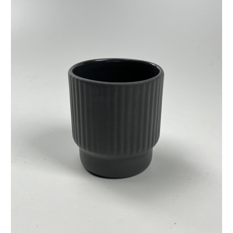 Šálek Kaffia Style Espresso 80 ml - tmavě šedá