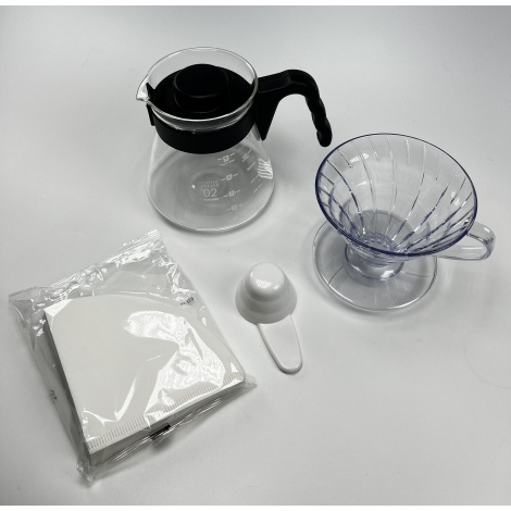 Hario V60 Pour over Craft - černý (VCND-02B-EX)