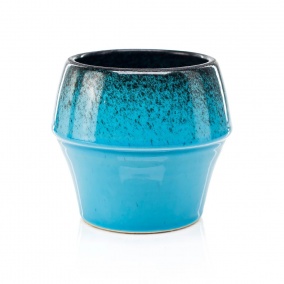 Icosa Avensi Wave Ceramic cup AERESSO Atlantis Blue 180 ml