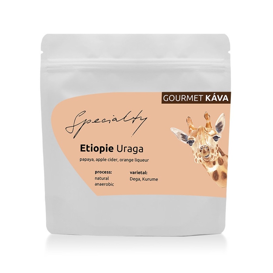 GourmetKáva Specialty Etiopie Uraga 250g