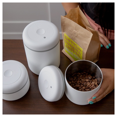 Fellow Atmos 280g vacuum canister white
