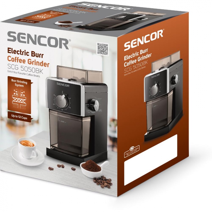 Elektrický mlýnek SENCOR SCG 5050BK