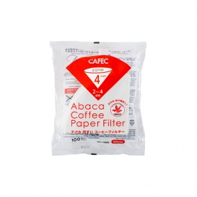 Cafec Abaca Paper filters sizes 2-4