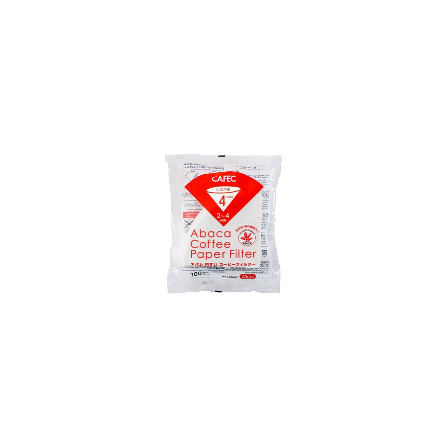 Cafec Abaca Paper filters sizes 2-4