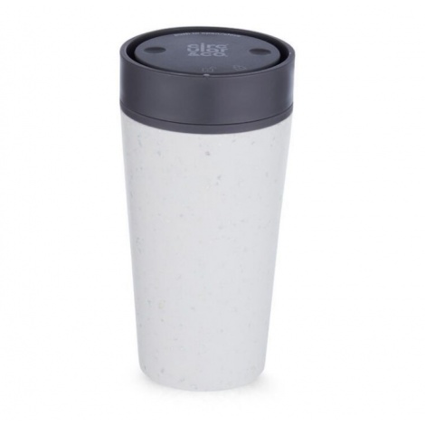 Circular Cup (rcup) Chalk and Storm Grey 340 ml