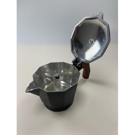 Moka konvice Kaffia Black 3 šálky - POUŽITÁ/SLEVA