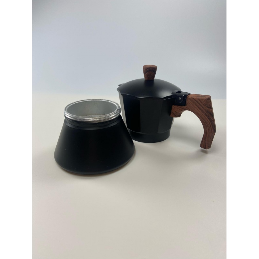 Moka konvice Kaffia Black 3 šálky - POUŽITÁ/SLEVA