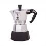 Elektrická moka konvice Bialetti Elettrika pro přípravu 2 šálků silné čerstvé kávy kdekoliv, kde se zrovna nacházíte. 
