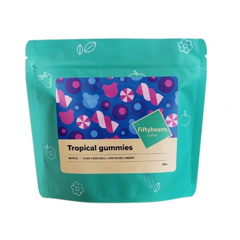 Fiftybeans Indonesia Tropical gummies 200g