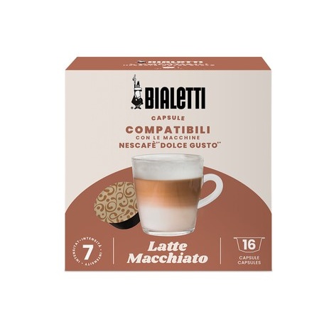 Capsules Bialetti Dolce Gusto® Latte Macchiato 16 pcs